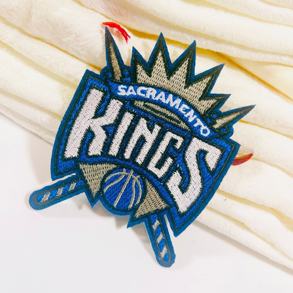 Iron on Patch-Embroidery‎ -NBA Basketball Team-Sacramento Kincs